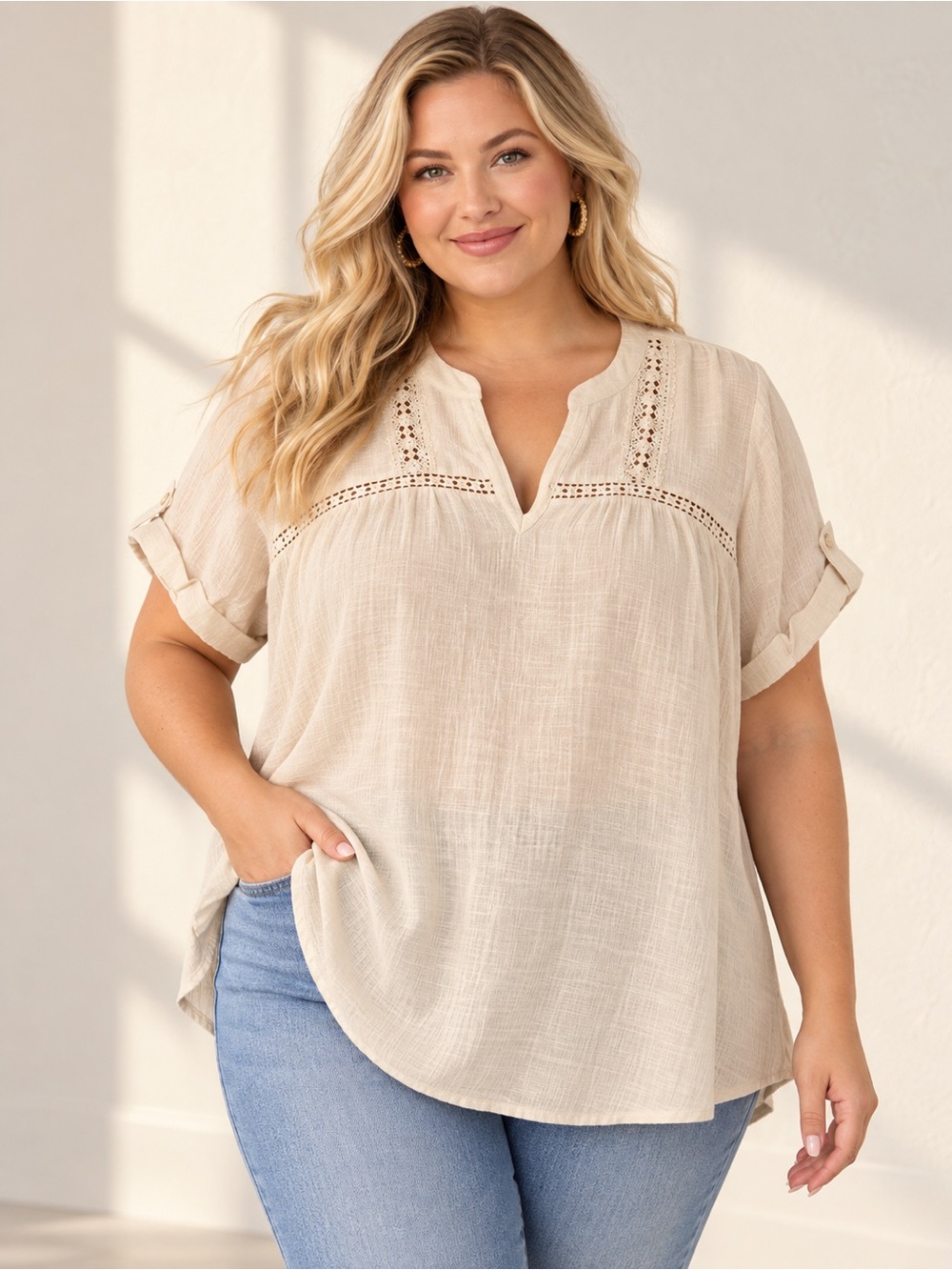 🎉5 for $45🎉 perch top blouse shirt size 1X
